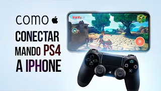 Como conectar mando PS4 a IPhone 