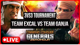 $350 Tournament: Team ExCaL vs Team Ganja in a Best of 9 | C&C Generals Zero Hour