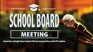 School Board Meeting 7/9/2020