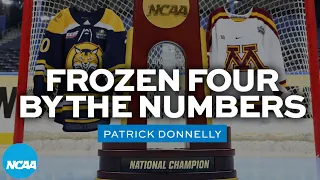 The 2023 men's hockey Frozen Four, by the numbers