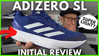 ADIDAS ADIZERO SL - DAILY RUNNING SHOE OF ADIZERO RANGE OR A TOTAL BRICK? - EDDBUD