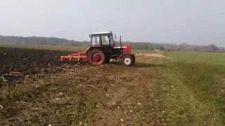 MTZ 82 turbó szántás Helti Spertberg ekével 2.