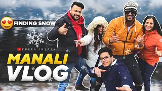 Finding SNOW in MANALI with my FAMILY !! ( @triggeredinsaan @WanderersHub  ) #Vlog-02