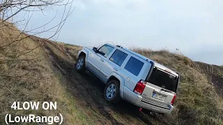 Jeep Commander 4x4 OffRoad Diagonal test Quadra Drive II 2 5.7 Hemi