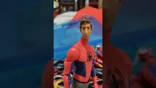 Peter B. Parker Across the Spider Verse Marvel Legends #shorts #spiderman Action Figure