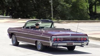 1964 Chevrolet Impala Convertible classic test drive & up close in 4K Ultra High Definition