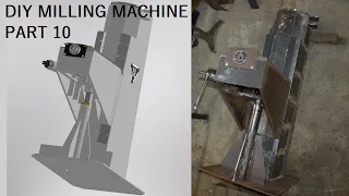 DIY Milling Machine Build [Based on Bridgeport]. Part 10: Knee lifting mechanism