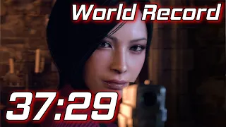 RE4 Remake Speedrun World Record Speedrun | Seperate Ways NG+ in 37:29