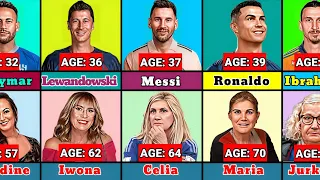 Age Comparison: Famous Football Players and Their MOTHER