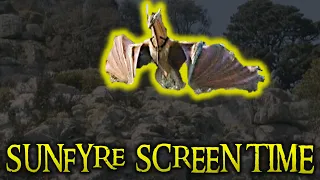 Sunfyre Screen Time - House of the Dragon (Season 1)