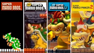 Evolution of Bowser in Super Mario 2D Games (1985-2022)