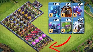Who can Survive This Difficult Trap on coc? Trap vs Troop Clash of clans