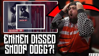 SNOOP GOT DISSED?! | RAPPER REACTS to Eminem - Zeus ft. White Gold