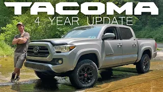 Toyota Tacoma 4 Year Ownership Review! The Good and the Bad!