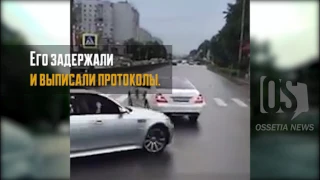 Во Владикавказе задержан автолюбитель, устроивший стрельбу в центре города