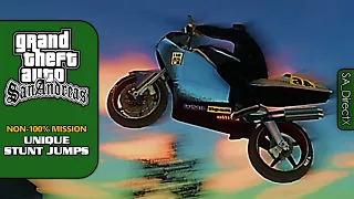 GTA SA DirectX 2.0 [SPECIAL 100% Walkthrough] - Non-100% Mission: Unique Stunt Jumps