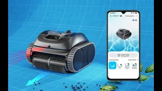Wybot C1 Bluetooth Control Robotic Pool Cleaner Review & Demo