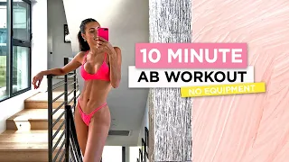 10 Minute Ab Workout // No Equipment | Sami Clarke