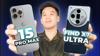 iPhone 15 Pro Max vs. OPPO Find X7 Ultra: iPhone Killer!