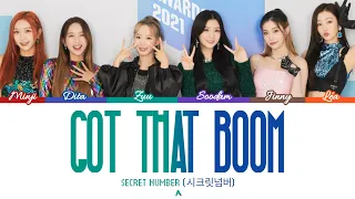 SECRET NUMBER _ Got That Boom [OT6] Sub Indo (Color Coded Lyrics Han/Rom/Ina)