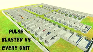 Pulse Blaster Vs Every Unit | How Many Shots Will it Take? ARBS |Animal Revolt Battle Simulator