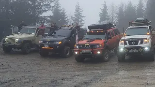 Jeep WrangleR vs NAVARA vs L200 vs SKYSTAR OFF ROAD @TURKIYE /