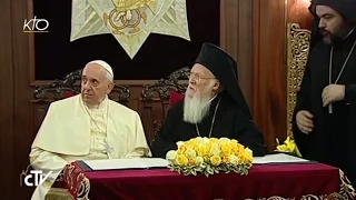 Divine liturgie avec le Pape en l'église Saint-Georges