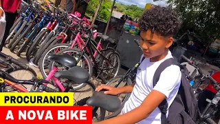 Fui comprar a nova bike do canal