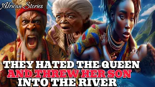 They hated the queen and threw her son into the river#africanstories #folktales #folklore #tales