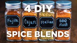 4 DIY Spice Blends