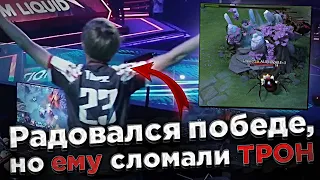 Он радовался победе, но ему сломали ТРОН ... 😮🔥 [ Реакция Talon Esports на сломанный трон ]