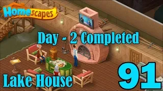 Homescapes Story Walkthrough Gameplay - New Lake House - Day 2 Completed - Part 91
