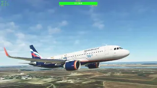 Microsoft Flight Simulator 2020 рейс Махачкала - Сочи