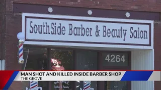 Man shot and killed inside Grove neighborhood barbershop