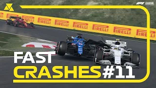 F1 2021 | FAST CRASH COMPILATION #11