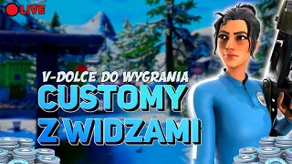 🔴LIVE Fortnite PL🎁Customy o Nagrody🎁Top Model🎁Sajmon mówi🎁Late🎁chowany🎁#ocenianiekanałów #team #PL