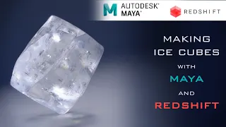 How to make ice cubes with Maya and Redshift