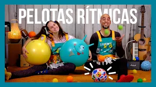 Ritmos musicales para niños ⚽ Percusión con pelota 🏀 Vídeos para niños