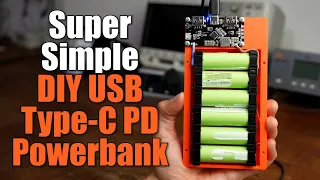 Building a USB Type-C PD Powerbank the Super Simple Way || Testing an Aliexpress PCB!