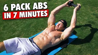 Dumbbell Ab Workout For A 6Pack (7 Min | Do This Daily)