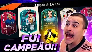 MONTEI O TIME IMBATÍVEL DO BANQUETA E FUI CAMPEÃO DO DRAFT PELA 1ª VEZ NO FIFA 23!!