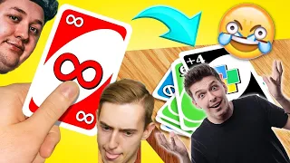 NEJVTIPNĚJŠÍ NEKONEČNÁ HRA UNA! 😂 | UNO w/@panrady , @MrTomcatCZ & @Skopy