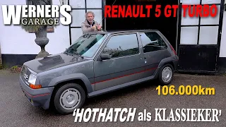 RENAULT 5 GT TURBO, HOTHATCH UIT 1987, OUDE TIJDEN HERLEVEN