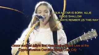 Allie Sherlock Live Concert Always Remember us this Way