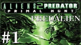 Alien vs Predator 2: Primal Hunt (Predalien) Playthrough/Walkthrough part 1 [No commentary]