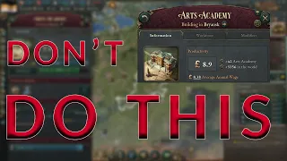 Do NOT build these buildings! - VICTORIA 3 Economy Guide & Tutorial