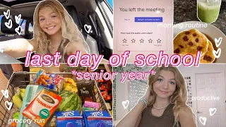 my LAST DAY OF HIGH SCHOOL... EVER! *senior year online vlog*