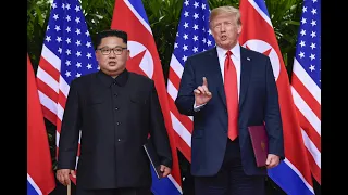 Donald Trump Asks Reporters To Him And Kim Jong Un Look 'Handsome And Thin'
