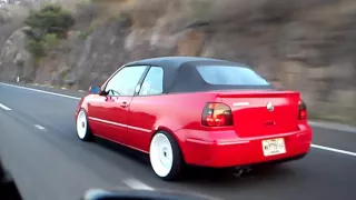 golf cabrio stance