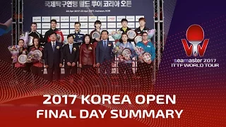 2017 Korea Open - Finals Summary